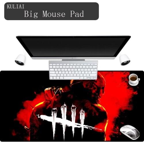 XGZ 3D Print Dead By Daylight Gaming Mouse Pad Rectangular Non-slip Gamer Notebook 400X800X3MM Large Mousepad for Mass Effect