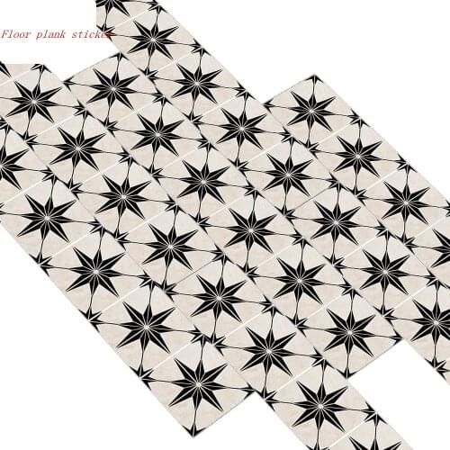 New floor stickers Living room bedroom PVC Self-adhesive ground decorative pattern sticker waterproof Wear-resistant wallpaper