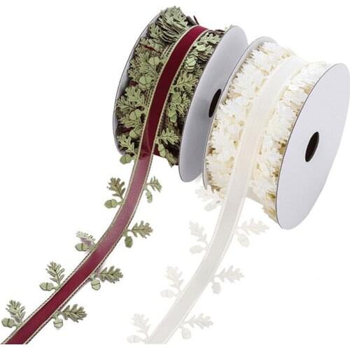 New Grosgrain Ribbons for Crafts Wedding Decorations 40mm Width DIY Silk Satin Ribbon Bow Christmas Gifts Card Wrapping Supplies