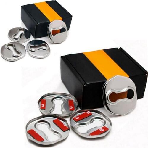 New 4pcs For Hyundai SANTAFE TUCSON door lock cover stainless steel cover