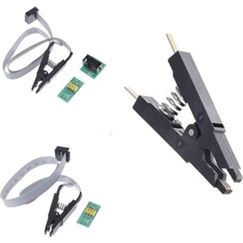 New SOIC8 SOP8 Test Clip For EEPROM 93CXX/25CXX/24CXX In-circuit Programming Set