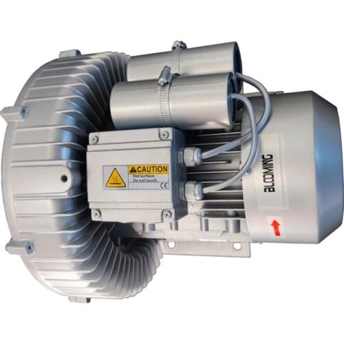 CE 2RB510 -7AV25 110-230V 1.5KW single phase 1AC large air flow fish shrimp pond/tank air ring blower/turbo pump/Vacuum pump