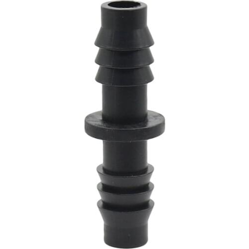 3/8" Double Barb Water Hose Connectors Barbed Straight Connector for Garden Drip Irrigation 8/11mm Hose Tubing Fitting 30 Pcs