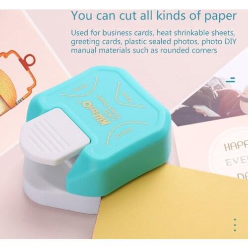 R4 R7 R10 3 in 1 Corner Rounder Paper Punches Border Cutter Card Scrapbooking Drop Shipping
