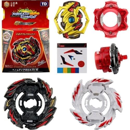 TD B144 Beybleyd Burst 2 Gyro Cover Gyroscope Toys for Children Alloy Assemble Spinning Kids Gift