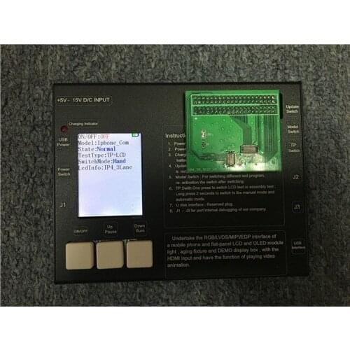 Newest 2 IN 1 LCD Touch Screen Tester Frame Machine Box Built In Rechargeable + 4pcs Testing Board For iPhone 6S 4.7 5.5 6S PLUS