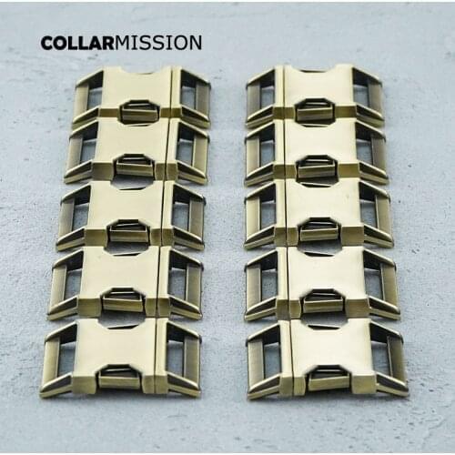 100pcs/lot Retailing metal release curved buckle durable hardware good quality dog collars DIY parts Zinc Alloy CK25QT