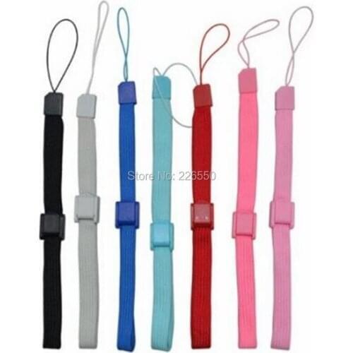 500pcs For Nintend Wii Remote Controller for Phone / W i i /PSV/3DS Adjustable Hand Wrist Strap wholesale