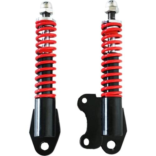 8/10 Inch Hydraulic Spring Shock Absorber Front Wheel Shock Fork Device for Electric Scooter Skateboard Spare Parts Accessories