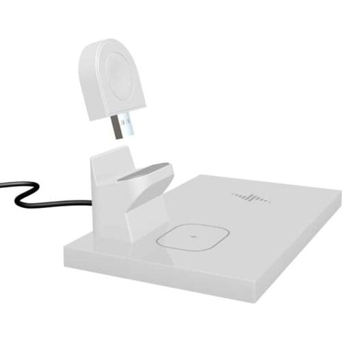 3in1 Wireless Charger Stand for -Airpods i-watch Series 1 2 3 4 5 Mobile Phones