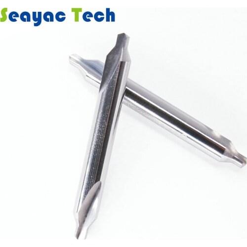 Hot sale Cemented carbide drill for metal mold 60°Combined center drills Tungsten steel solid carbide core drill