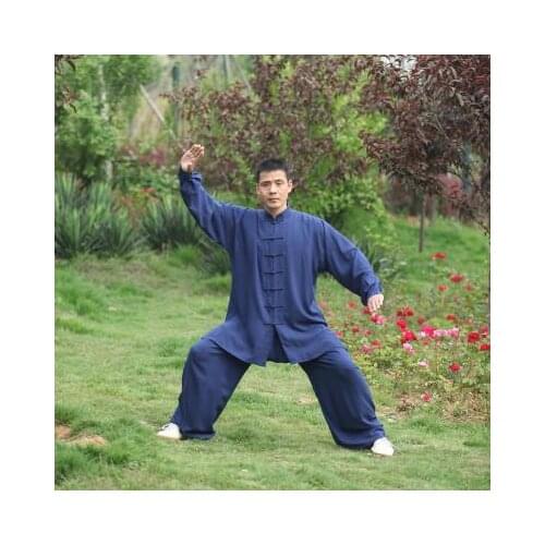 Tai chi Uniform Cotton 6 Colors High Quality Wushu Kung fu Clothing Kids Adults Martial arts Wing Chun Suit