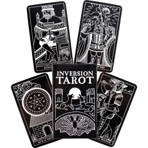 Inversion Tarot Deck Beginners Board Game Multiplayer Family Party Game Fortune Telling Prophet Oracle Cards With Guide
