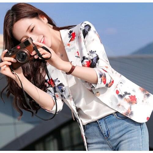 Jazinply Women's Blazers With Short Sleeves