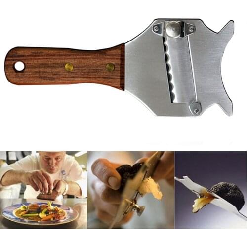 Multi-purpose Truffle Slicer Stainless Steel Chocolate Truffle Cutter Cheese Planer Kitchen Gadgets