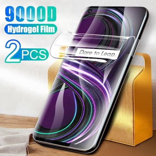 2Pcs Full Cover Soft Hydrogel Film For Realme 8s 5G Screen Protection For Realmy Realmi Realme8s 8 S 6.5inch Protector Not Glass