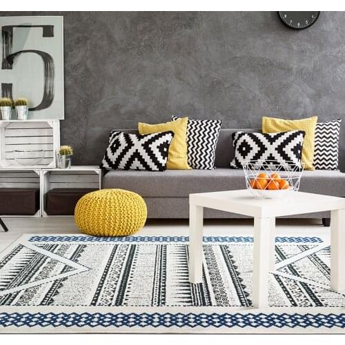 Soft Nordic Style Carpets For Living Room Bedroom Rugs Home Carpet Floor Door Mat Hot Chenille Material Soft Area Rugs Mat Home