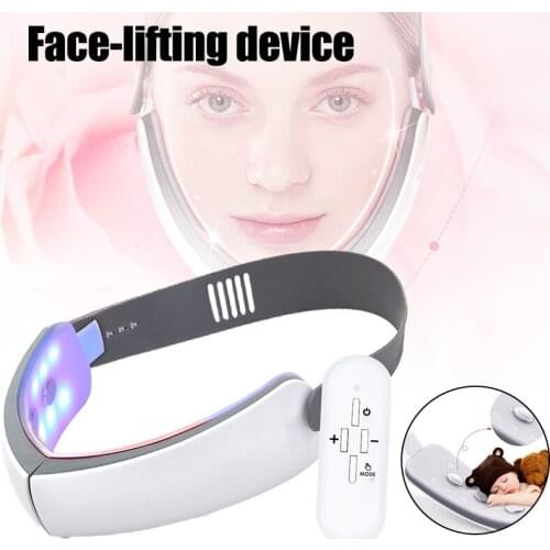 Portable V Face Device Multi-Speed Adjustable V Face Lift Belt Machine for Home Travel Easy Operation M2