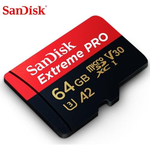 SanDiskExtreme Pro 256G 128GB 64GB 32GBmicroSDHC SDXC UHS-I Memory Card micro SD Card TF Card 170MB/s Class10 U3 With SD Adapter