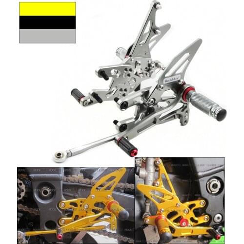 Rear Set Rearsets Foot Peg Rest Footpeg Brake Shift Shifting Lever Pedal For KAWASAKI NINJA ZX10R ZX-10R 04-05 2004 2005