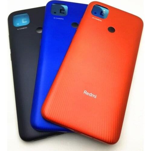 Back Battery Cover Rear Housing Door Case With Power Volume button Repair parts New For Xiaomi Redmi 9C