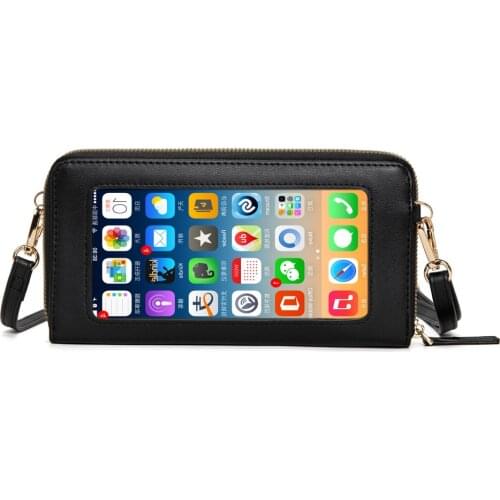 Women Small Crossbody Phone Bag, Mini Shoulder Handbags Cellphone Wallet Purse with Credit Card Slots