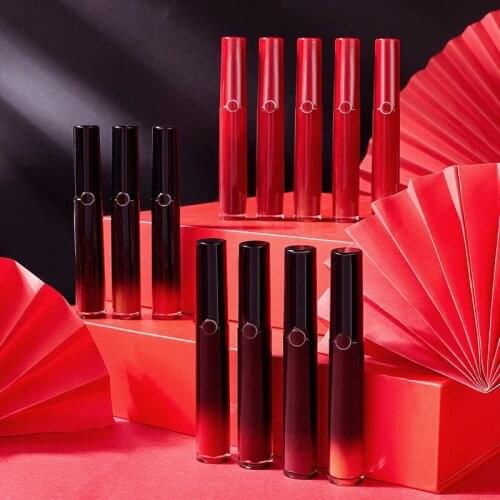 1 Set/5 Pieces Smoothing Non-stick Cup Unique Colors Lip Glaze for Student Girl MA