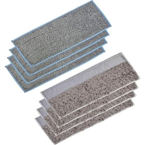 10Pcs Washable & Reusable Mop Pads, Mopping Pads Replacement for IRobot Braava Jet M Series M6 (6110) Robot Mop