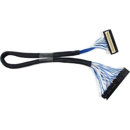41P COMS TTL Signal Cable For D9FMA-41P-1V For 10.4inch 800x600 LCD Screen