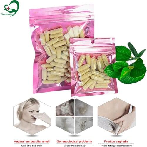 50Pcs Female Infertility Uterine Fibroids Vaginal Detox Suppository Cervical Erosion Itching Yoni Pops Boric Acid Herbal Capsule