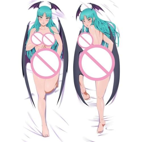 MMF hot RPG game Darkstalkers character sexy girl Morrigan Aensland pillow cover Anime Vampire Monica body Pillowcase