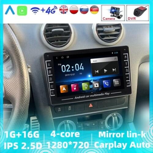 Android System IPS CAR Mulitmedia Player Dvd GPS Video For Audi A3 8P S3 2003-2012 RS3 Sportback Car Radio Head Unit No 2 Din BT