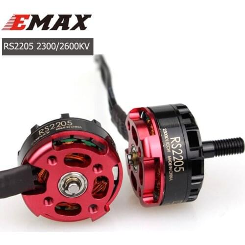 4PCS Emax RS2205 2300KV 2600KV 2205 CW/CCW 3-4S Brushless Motor for RC FPV Racing Drone Quad Motor FPV Multicopter With Box