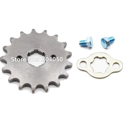 420 17 Tooth 17T Front Counter Engine Sprocket Gear For Pit bike 110cc 125cc SDG SSR SUNL JCL ROKETA KingRoad