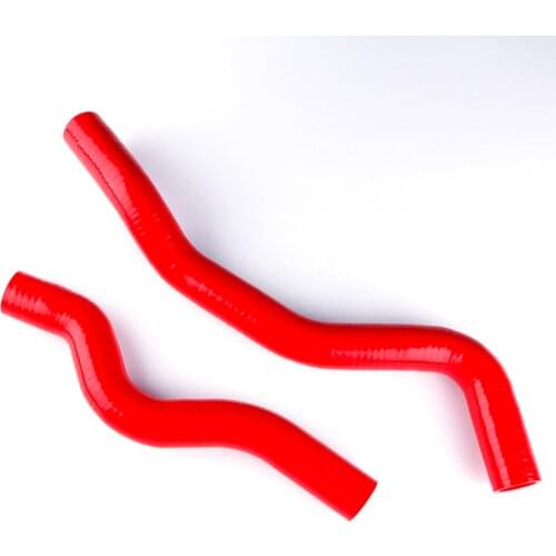 Silicone Radiator Hose Red for 96 - 99 Mitsubishi Lancer Evolution EVO 4/5/IV V