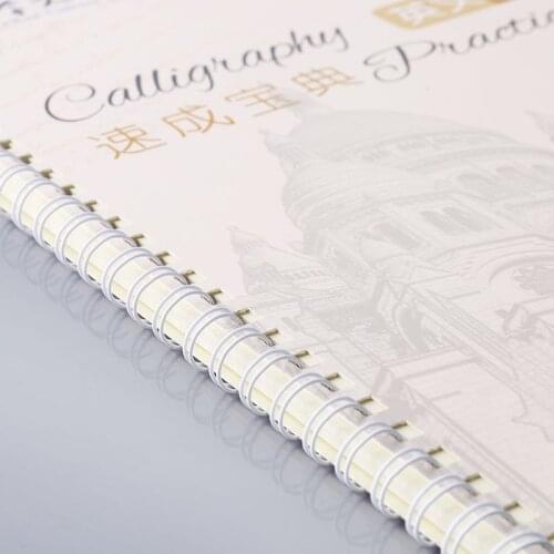 Cursive Writing English Calligraphy Copybook For Adult Children Exercise Groove Handwriting Practice Book C5AE