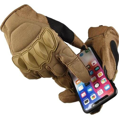 Touch Screen Tactical Gloves Hunting Military Airsoft Full Finger Hiking Climbing Gloves Anti-slip Fishing Cs Combat Army Glove