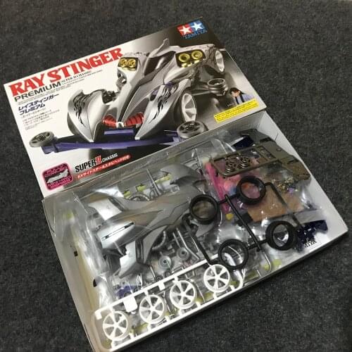 TAMIYA 4WD Mini Racer Model Car Brother S2 Chassis Devil Commander/Silver Shadow 19438 Racing Fully Cowled Mini 4WD Car