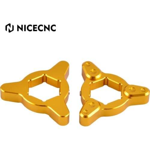 H2CNC 17MM 19MM CNC Fork Preload Adjusters For Honda CBR600RR 07-18 CBR1000RR Fireblade for BMW S1000RR Triumph Daytona 675