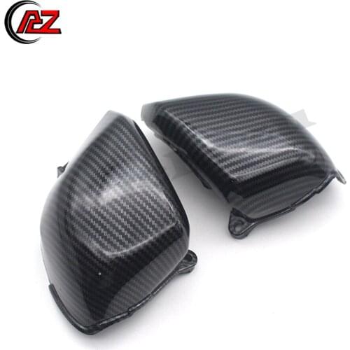 ACZ Carbon Fiber Air Filter Cap Protector Carburetor Side Cover Carburetter Frame Guard for Honda CB 400 CB400 VTEC 1999-2007