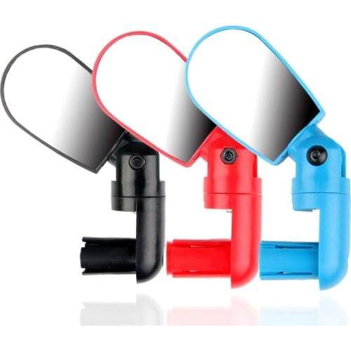 Bike Plane Mirror Bicycle Mirror Send 360 Degree Rotate Adjustable Reflector Mirror Safety Bicycle Accessories Tools