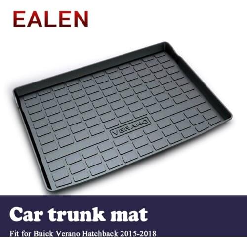 EALEN For Buick Verano Hatchback 2015 2016 2017 2018 Styling Boot Liner Tray Anti-slip Accessories 1Set Car Cargo rear trunk mat