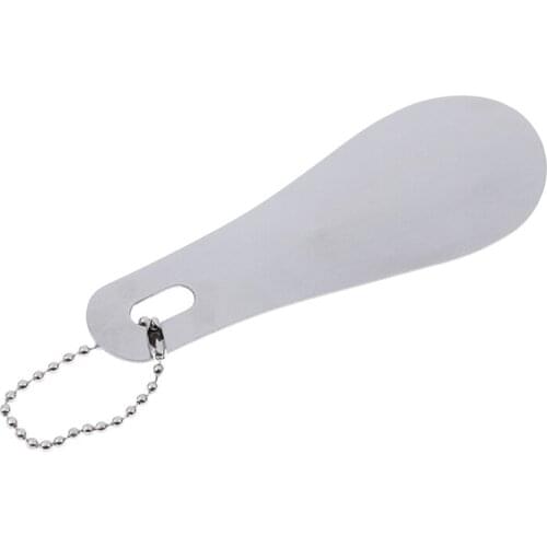 1 Pcs 10cm Stainless Steel Metal Shoe Horn Spoon Shoehorn Shoes Lifter Tool Professional Shoehorn