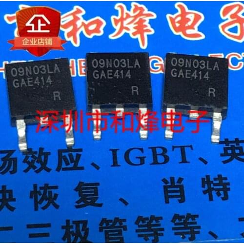 10PCS 09N03LA IPD09N03LA TO-252 50V 25A 100% New&original