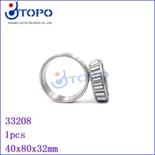 40*80*32 Tapered roller bearing 33208