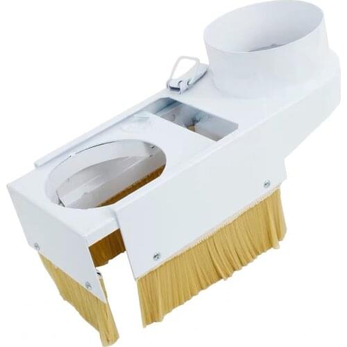 125mm cnc dust collector shoe for 5.5kw spindle diameter 125mm