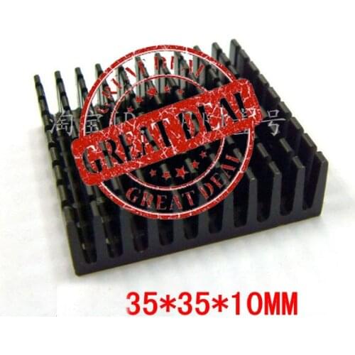 Free Ship with tracking 100pc high quality aluminum heatsink 35*35*10MM chipset heatsink northbridge heatsink