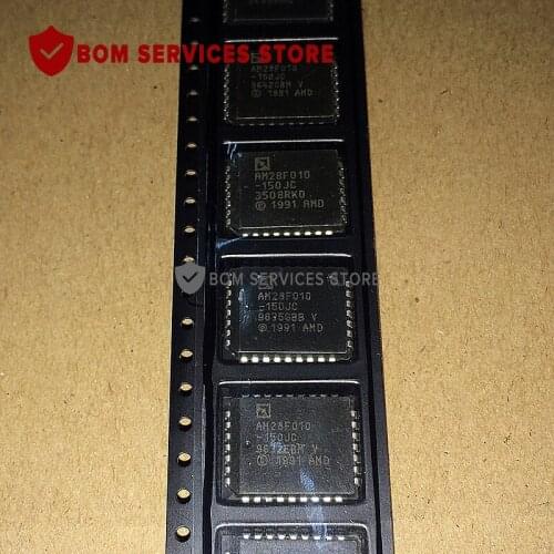 Fast Delivery 10PCS AM28F010-150JC IC PLCC32 in stock