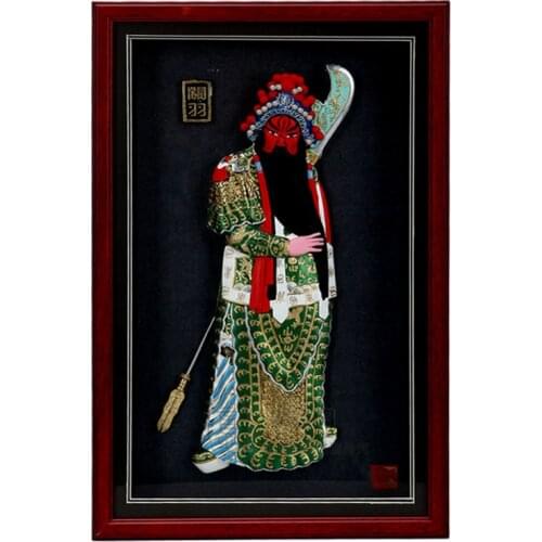 Decoration Arts crafts girl gifts get married Beijing Opera picture frame, Three Kingdoms characters Guan Yu, home hotel, decora