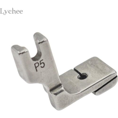 Lychee Life P5 Thick Steel Industrial Domestic Sewing Machine Embroidery Presser Foot for Sewing Machine Material Handmade